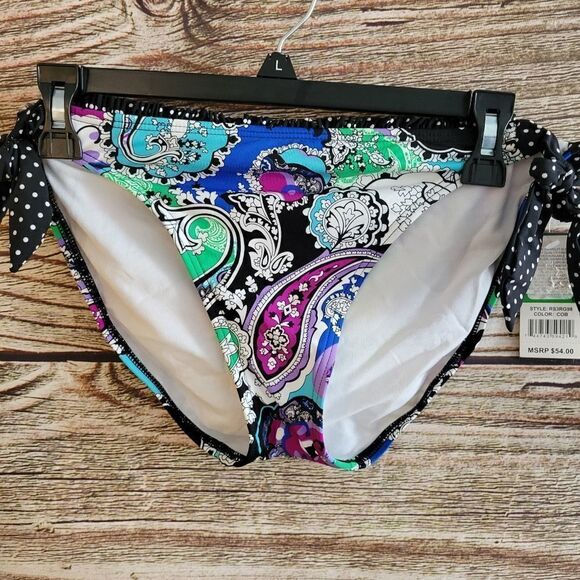 Kenneth Cole bikini Bottoms set of ( 2 ) large NWT - Picture 2 of 7